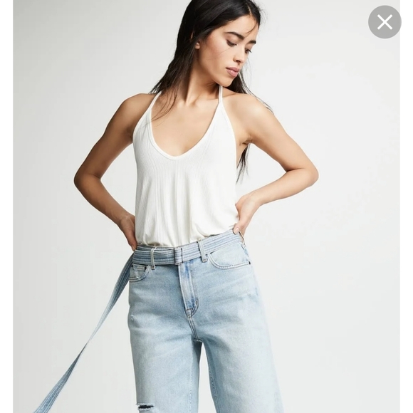 Intimately Free People white loose tank size XS - Picture 2 of 5